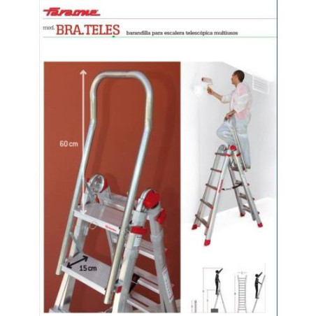 PELDAÑO ESPECIAL DESMONTABLE 150 MM. BRA TELES