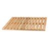 REJILLA PARA DUCHA RECTANGULAR BAMBU 60X40CM