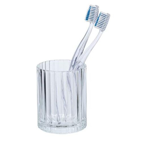 VASO DE DIENTES VETRO, TRANSPARENTE 24389