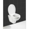 TAPA WC C/ALZADOR 5 CM. Y CAIDA LENTA COMFORT