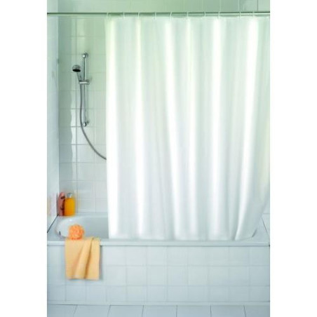 CORTINA BAÑO BLANCO PEVA 180X200 19104