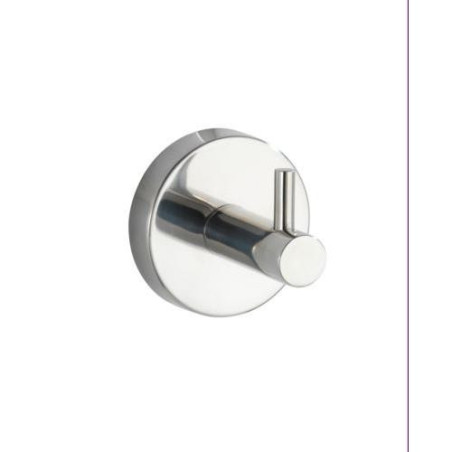 PERCHA DE ACERO INOXIDABLE BOSIO SHINE 20205