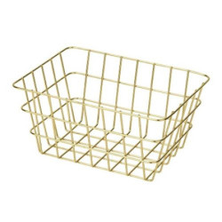 CESTA DE BAÑO VIANA ORO 24369