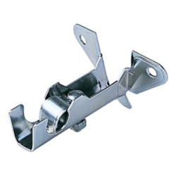 SOPORTE NUMERO 1 FRENTE CROMO 12 MM.