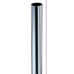 BARRA TUBO CROMADO 12 MM. 1.5 M.