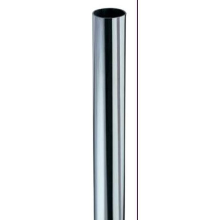 BARRA TUBO CROMADO 19 MM. 4METRO