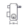 CERRADURA SOBREPONER 2556 AP 50 IZDA. MCM