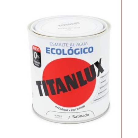 ESMALTE AL AGUA ECO BLANCO SATINADO 250ML