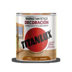 BARNIZ SINTETICO TINTE BRILLO NOGAL 250ML.