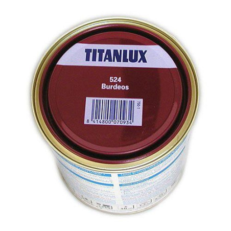 ESMALTE TITANLUX 750 ML. 524 001 BURDEOS