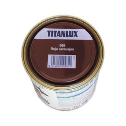 ESMALTE TITANLUX 750 ML. 560 001 ROJO CARRUAJES