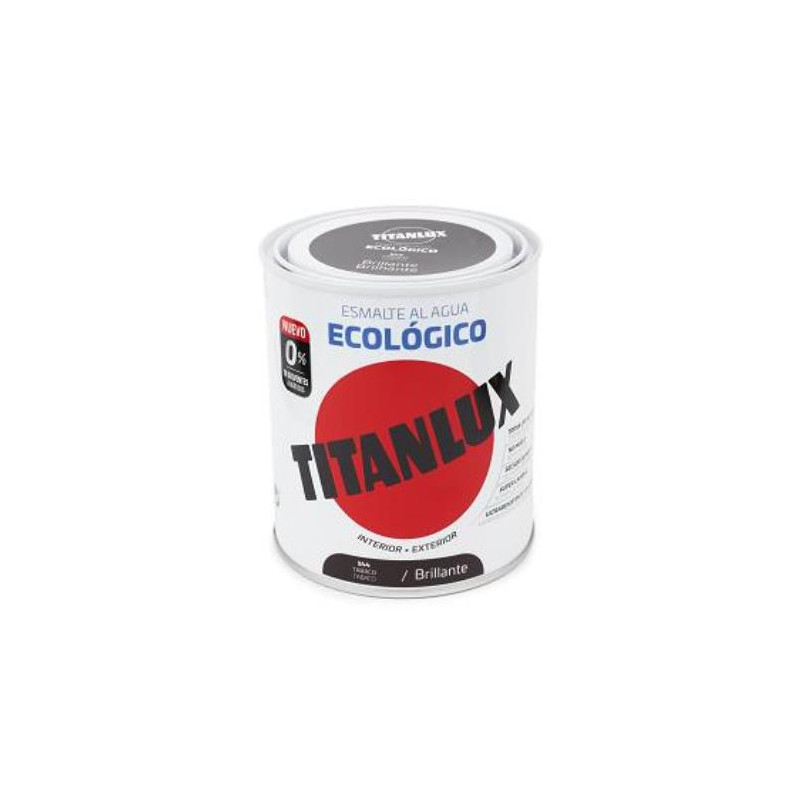 TITANLUX ESMALTE ECO BRILLO TABACO 750ML