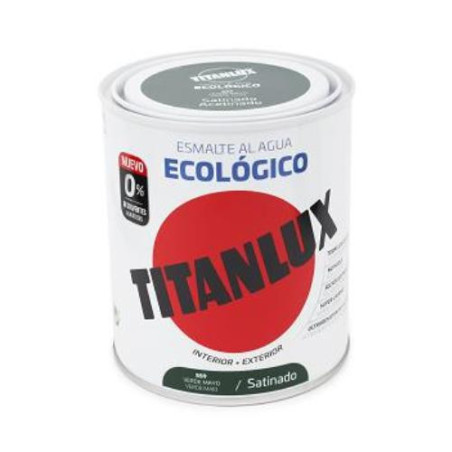 TITANLUX ECO SATINADO VERDE MAYO 750ML