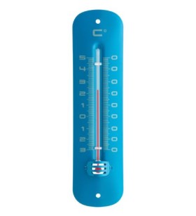 Termometro Metal Azul...