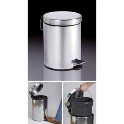 CUBO PEDAL INOXIDABLE 3 L. 17X25 CM. 298318