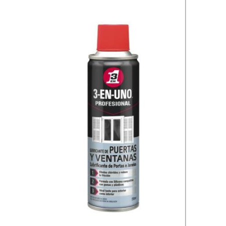 LUBRICANTE PUERTAS Y VENT. 3 EN 1 250ML. 341027