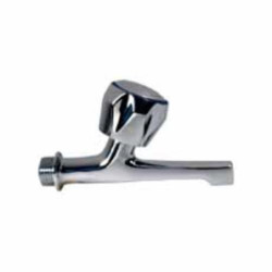 GRIFO FRONTAL FREGADERA 14 CM.VOLANTE METAL 1/2 BL