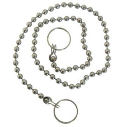 CADENA BOLAS MONT. FREGADERO BAÑERA 45CM.BL B60045