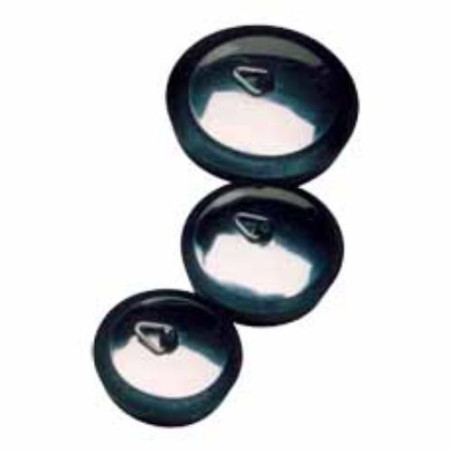 TAPON GOMA-CHAPA INOXIDABLE 32 MM. (BL.) B60232
