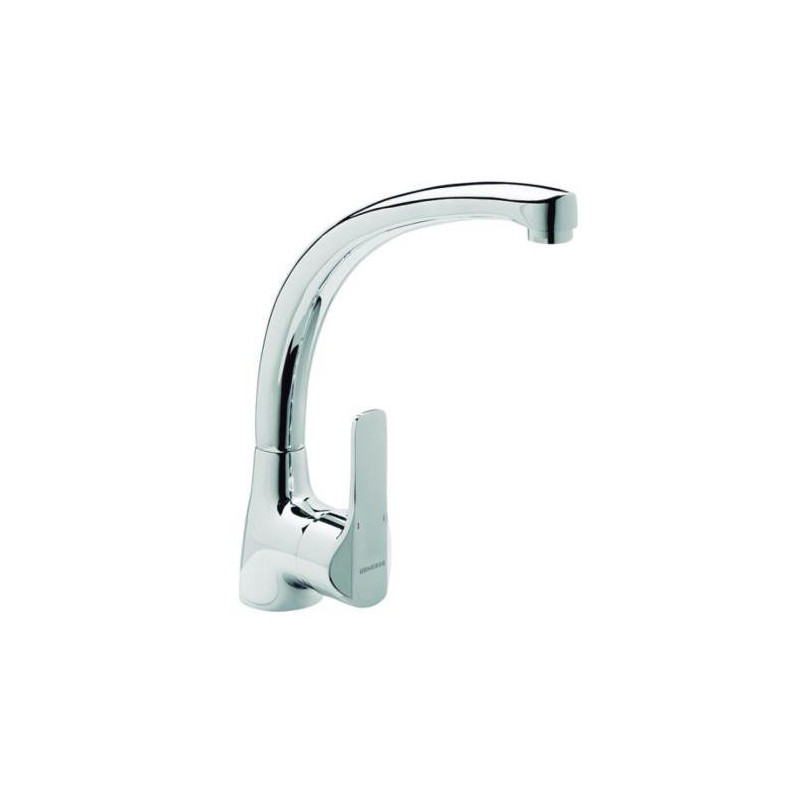 GRIFO K8 FREGADERO CAÑO MONOMANDO CROMADO