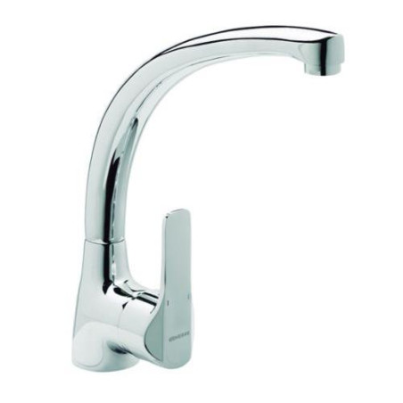 GRIFO K8 FREGADERO CAÑO MONOMANDO CROMADO