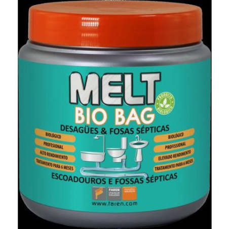 TRATAMIENTO BIOLOGICO FOSA SEPTICA MELT BIO BAG