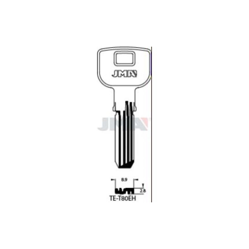 LLAVES JMA ALPACA SEGURIDAD TE-80EH