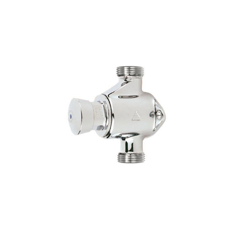 GRIFO PULSADOR LATON 65 3/4' TEMPORIZADO CROMO
