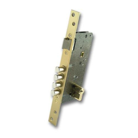 CERRADURA SEGUR.700B.DS15/70 DESCENTRADA ESMALTADA