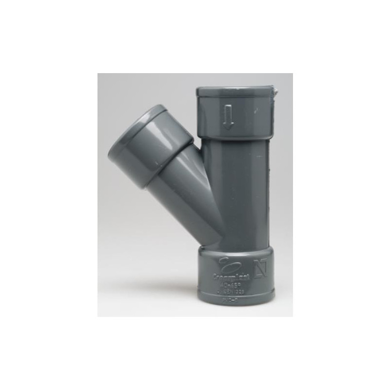ENLACE DERIVACION 45 HEMBRA PVC EVACUACION 50MM
