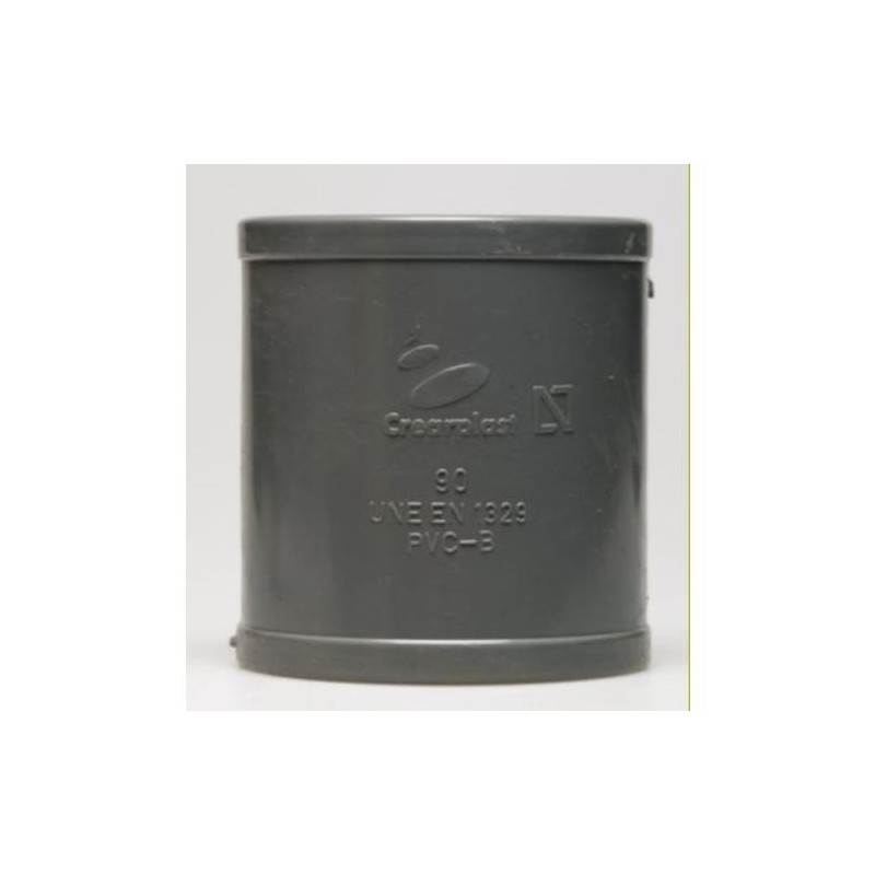 ENLACE RECTO PVC EVACUACION 50 MM