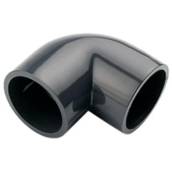 ENLACE CODO 90 HEMBRA PVC PRESION 25 MM