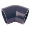 ENLACE CODO 45 HEMBRA PVC PRESION 20 MM
