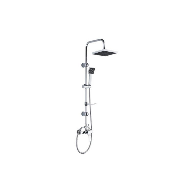 SET DUCHA C/GRIFO INOX C/ROCIADOR TINEO SD31014 SET DUCHA C/GRIFO INOX C/ROCIADOR TINEO SD31014