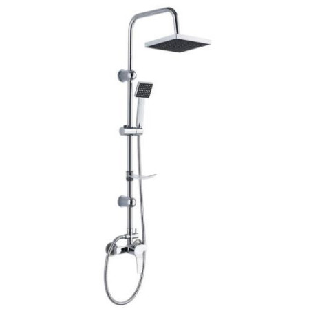 SET DUCHA C/GRIFO INOX C/ROCIADOR TINEO SD31014 SET DUCHA C/GRIFO INOX C/ROCIADOR TINEO SD31014