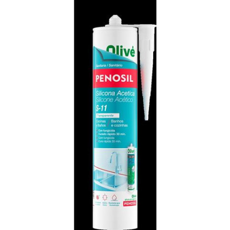 SILICONA ACIDA  S-11 BLANCO, 300ML