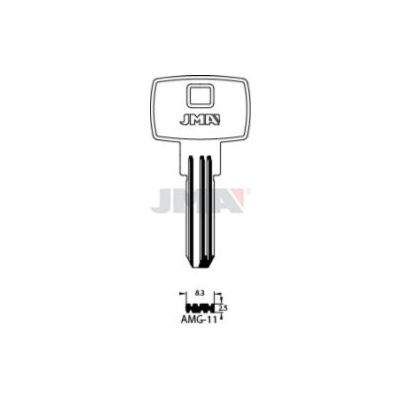 LLAVES JMA LATON SEGURIDAD AMG-11 LLAVES JMA LATON SEGURIDAD AMG-11