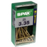 TORNILLO SPAX C/PL POZI BRICO. 3.0X35 C/25 UDS