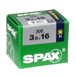 TORNILLO SPAX C/PL POZI BRICO. 3.5X16 C/300 UDS