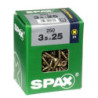 TORNILLO SPAX C/PL POZI BRICO. 3.5X20 C/300 UDS