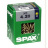 TORNILLO SPAX C/PL POZI BRICO. 4.0X20 C/300 UDS