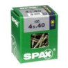 TORNILLO SPAX C/PL POZI BRICO. 4.5X40 C/100 UDS