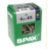 TORNILLO SPAX C/PL POZI BRICO. 4.5X45 C/75 UDS