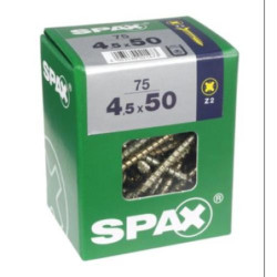 TORNILLO SPAX C/PL POZI BRICO. 4.5X50 C/75 UDS