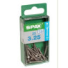 TORNILLO SPAX C/PL TORX INOX. 3.0X25 C/25 UDS
