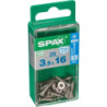 TORNILLO SPAX C/PL TORX INOX. 3.5X16 C/25 UDS