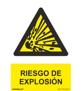 SeÑal Riesgo ExplosiÓn