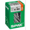 TORNILLO SPAX C/PL TORX WIROX 6.0X80 C/30 UDS