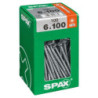 TORNILLO SPAX C/PL TORX WIROX 6.0X100 C/100 UDS