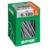 TORNILLO SPAX C/PL TORX WIROX 6.0X120 C/75 UDS